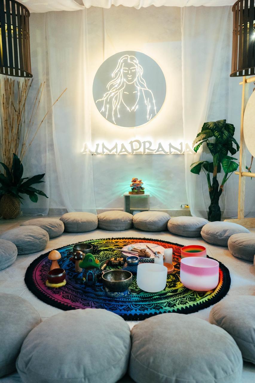 Alma Prana Spa boutique interior