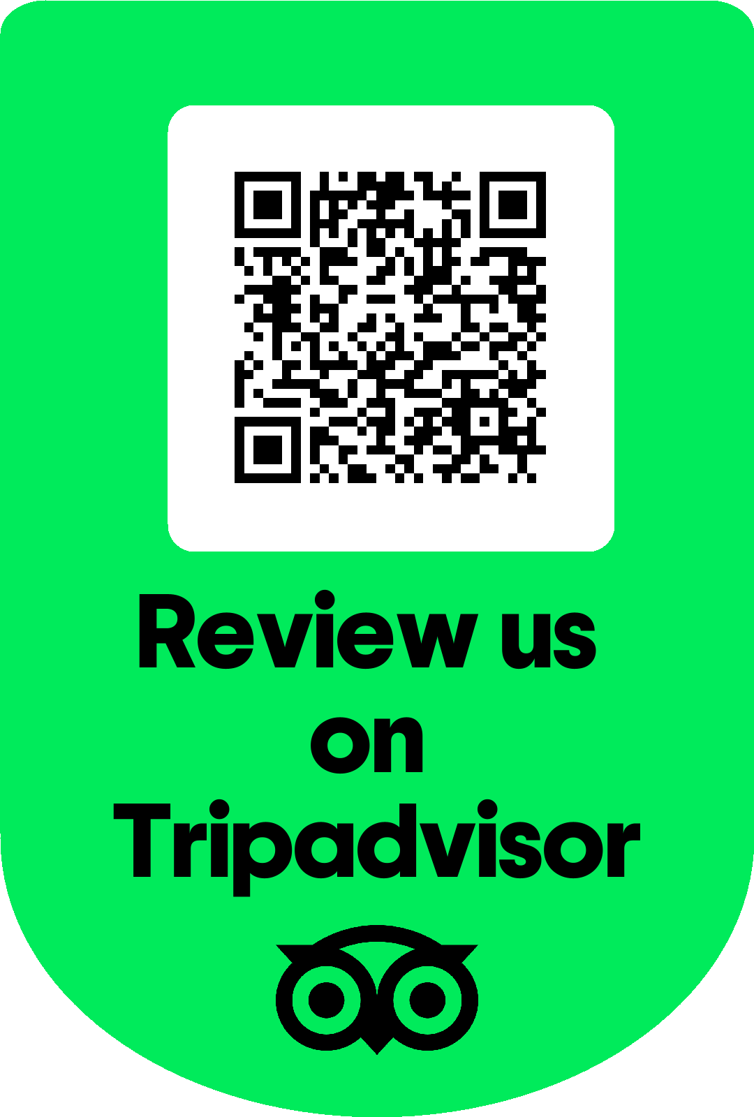Reseñanos en TripAdvisor